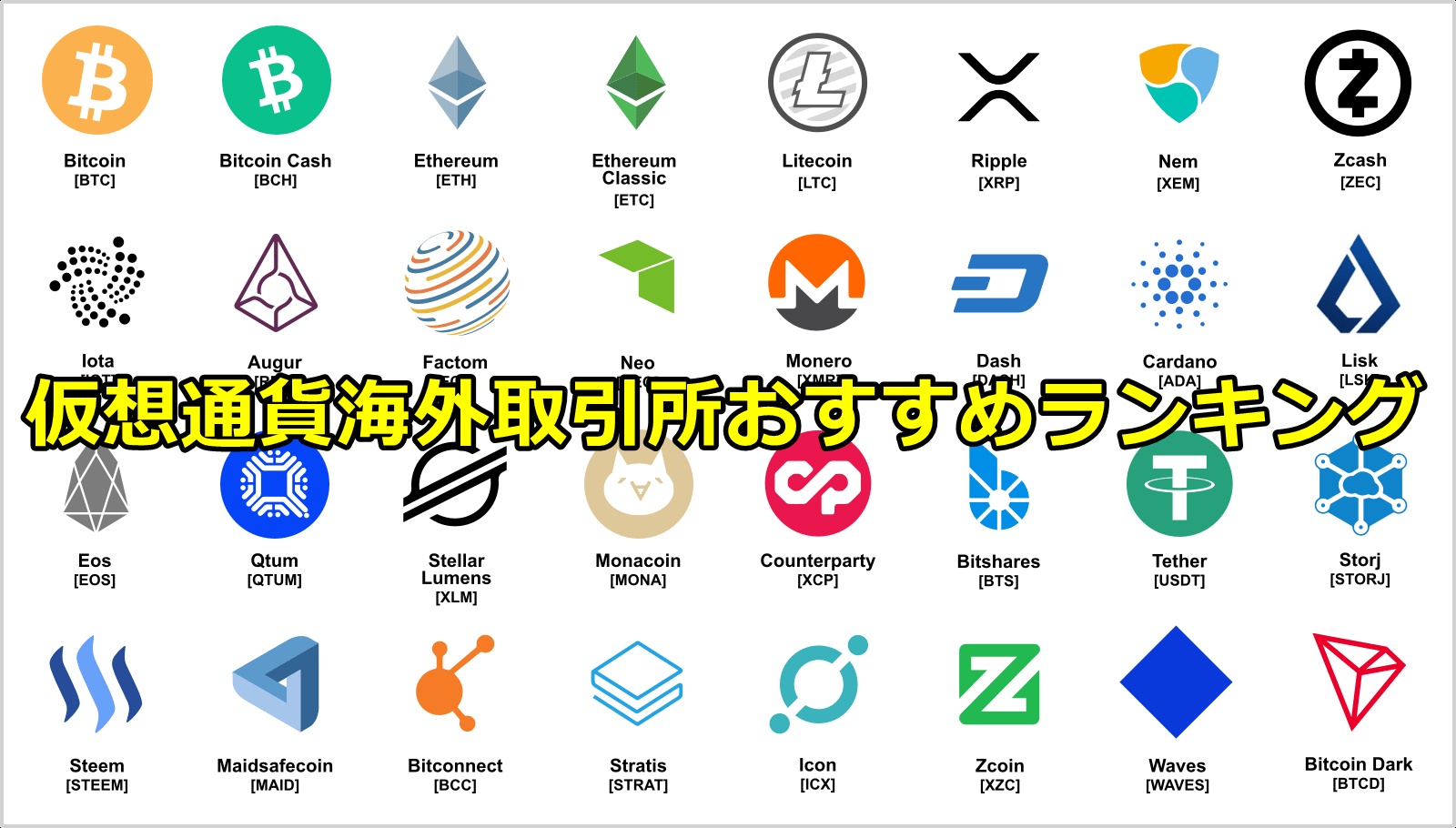 仮想通貨海外取引所