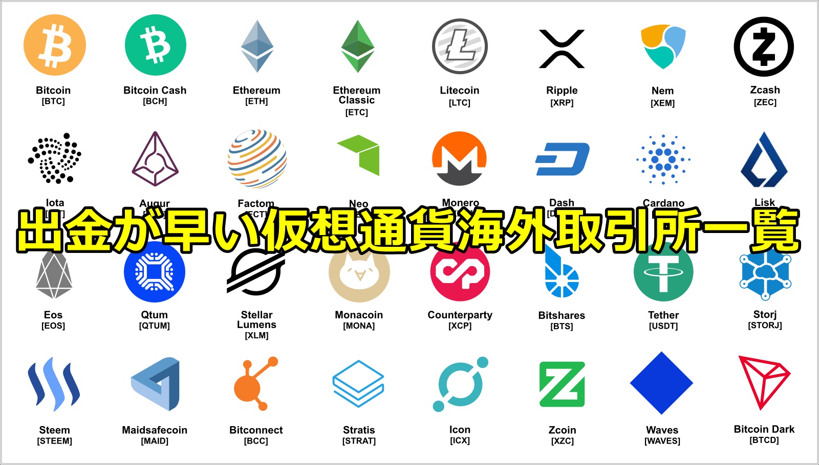 海外仮想通貨取引所